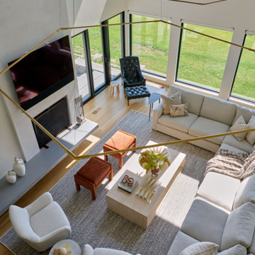 Modern Lakeside Retreat in Stockbridge, MA