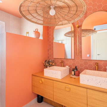 Renovation colorée à Marseille