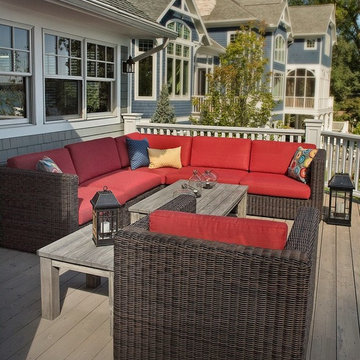 Bell Tower Lake House Living Design Deep Seating