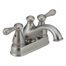 Delta Leland&reg; Two Handle Centerset Lavatory Faucet - Bathroom Sink Faucets
