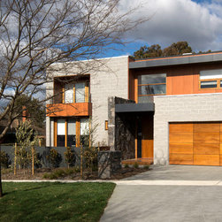 Custom Timber Sectional Garage Door and Opener Installed by WR Engineering - Garage Doors & Openers