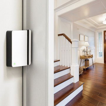 Foyer featuring Scout's door panel