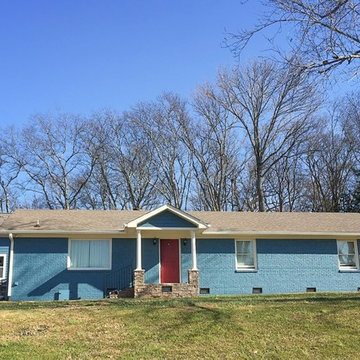 Nashville Brick Home Exterior Paint