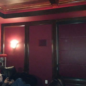 Basement Bar & Home Theater Renovation