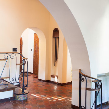 Spanish Mission Residence, historic renovation