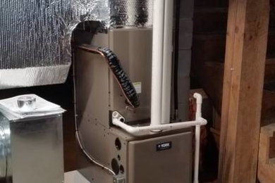 Oil Furnace Replaced with High Efficiency Propane Furnace in Naples, ME
