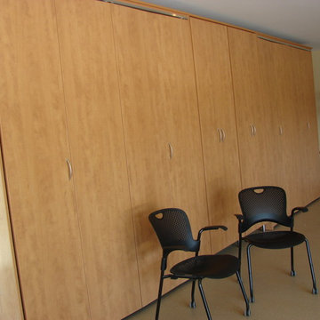 Maple Melamine Garage in Mendota Heights