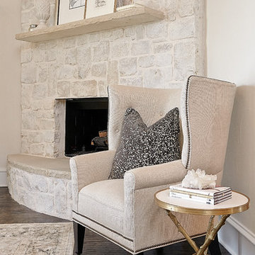 Transitional Family Room