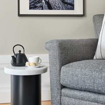 Cozy Living Room Reading Corner