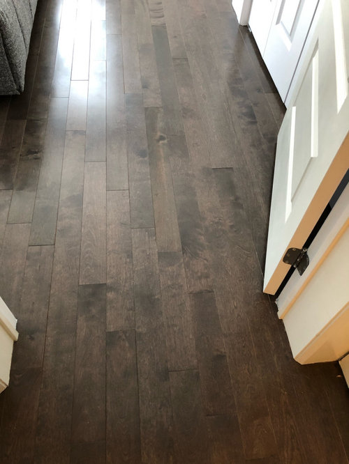 Urgent! Problem with an engineered hardwood floor.