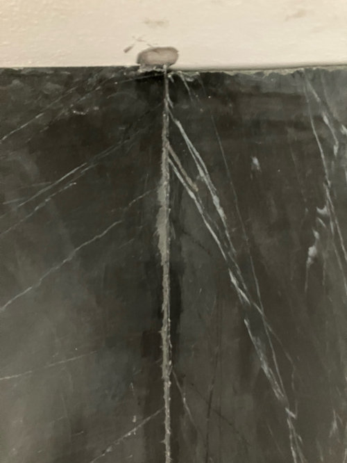 soapstone install issues/ seam, epoxy mess