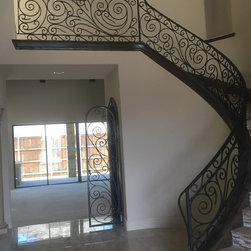 12/15 Railing installed - Stair Parts