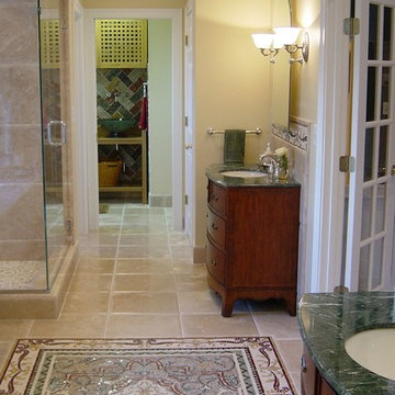 Ornamental Flower Mosaic, Nadia I Mozaico
