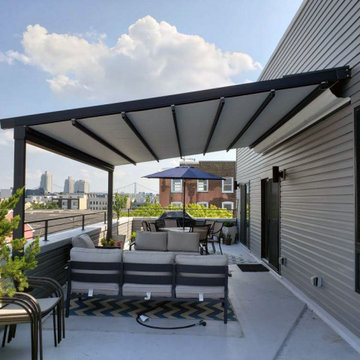 Retractable Penthouse Awning in Philadelphia