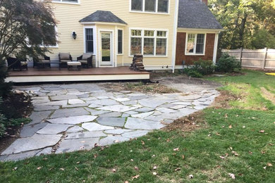 Photo of a traditional landscaping in Boston.