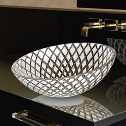 Contemporary Bathroom Sink White - Bathroom Sinks