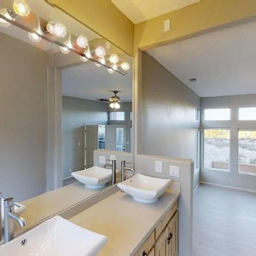 Master Bathroom to Master Bedroom After
