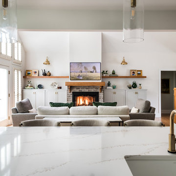 Hammock Lane Kitchen and Living Space