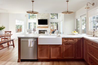 Inspiration for a contemporary kitchen remodel in San Francisco