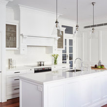 lake - white kitchen
