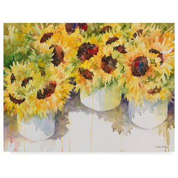 Annelein Beukenkamp 'Follow The Sun Flower' Canvas Art