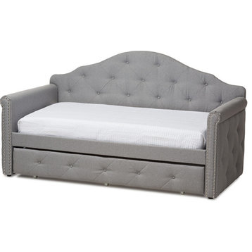 Emilie Fabric Daybed - Gray