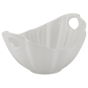 Whittier Boat Bowl With Wave Texture, Set of 4