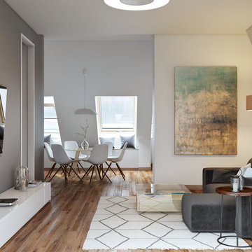 3D Visualization for the Penthouse Design Project.