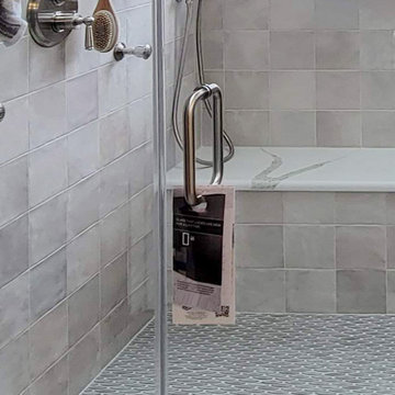 Huge Double Glass Enclosure