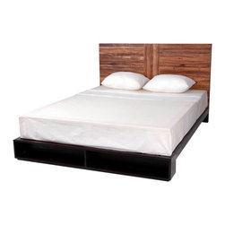 Reclaimed Wooden Platform Bed - Platform Beds