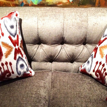 Close-up of couch