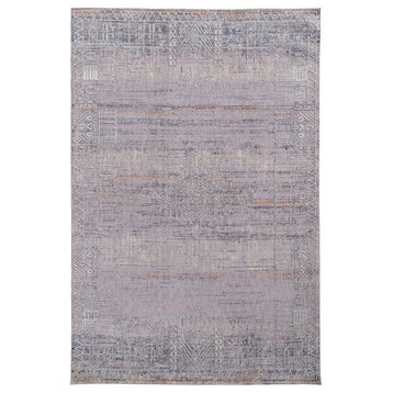 Weave & Wander Edwardo Rug, Gray/Ivory, 12' x 15' Rug