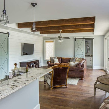 New Take on Texas Farmhouse by John Siemering Homes Austin TX