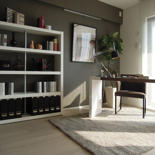 名古屋のモダンスタイルのおしゃれなホームオフィス・仕事部屋の写真