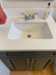 Quartz countertop recommendation for Dove white cabinets