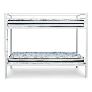 twin metal bunk bed