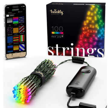 Twinkly App Control String Light With 100 Multicolor RGB LED Lights