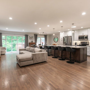 Beautifully Redesigned Kitchen and Dining Area in Fairfax VA