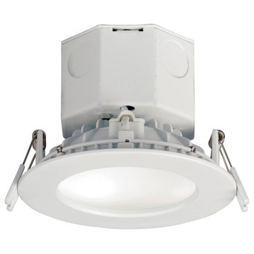 Maxim Cove 4" 1-Light LED Recessed Downlight 57792WTWT, White