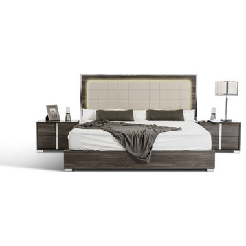 Ashley Gray Bed, Eastern King