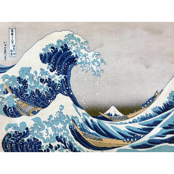 Tile Mural Japan. Sea. Great Wave Off Kanagawa By Hokusai, 6"x8", Glossy