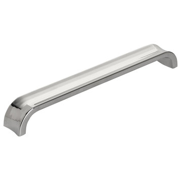 Amerock Concentric Arch Cabinet Pull, Polished Nickel, 7-9/16" Center-to-Center