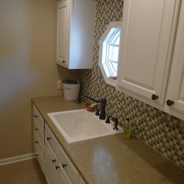 Spacious kitchen with room to entertain.