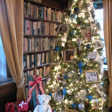 Pearl S. Buck House - Large Library - Festival of Trees