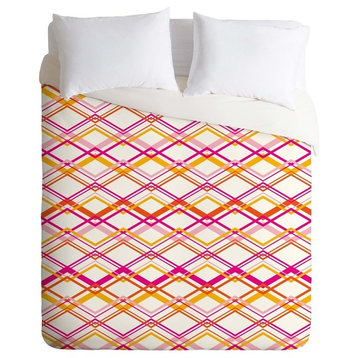 Deny Designs Heather Dutton Intersection Bright Duvet Cover - Lightweight