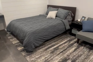 Example of a bedroom design in Boston