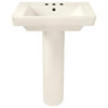 Boulevard Center Hole Only Pedestal in White