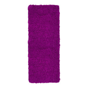 KESS InHouse AlyZen Moonshadow VILLI Teal Purple Memory Foam Bath Mat 17 x 24