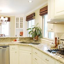 Painted Oak Cabinets