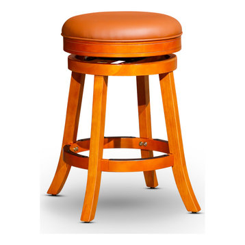 Clemson Tigers HBS Orange Jail Back High Top Swivel Bar Stool Seat Chair 